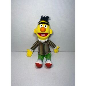 Sesame Street Bert Plush Stuffed Animal Toy 11 Inch 2020 Striped Sweater